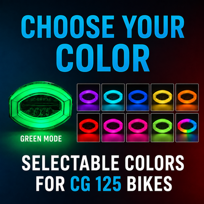 RGB Moon Back Light For Honda 125 Mobile App Control