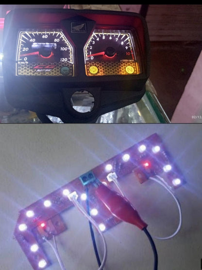 Meter Glow Kit For 125 Bike (Imported Kit)