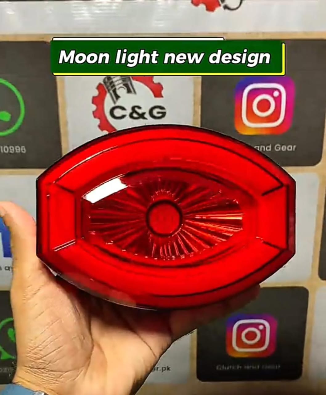 Moon Noon Back Light For CG125