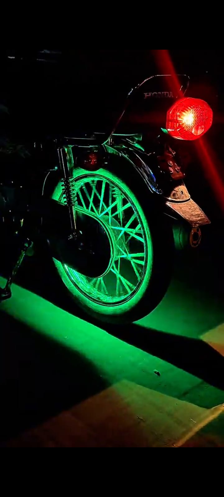 Multicolor Hubrim Light For Bikes All Vehicals