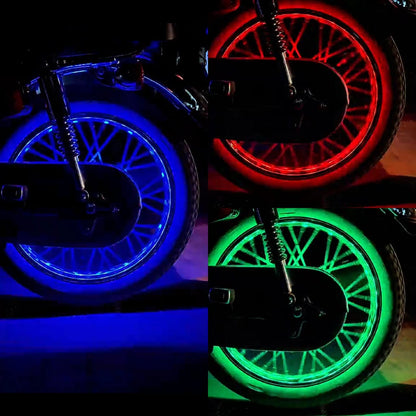 Multicolor Hubrim Light For Bikes All Vehicals