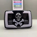 6-Color Skull & Crossbones LED Headlight for Honda CG125 & CD70