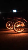 Trending Hub Universal Bike Strip Light-Dual Color Turn Signal (Yellow & White)