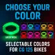 RGB Moon Back Light For Honda 125 Mobile App Control
