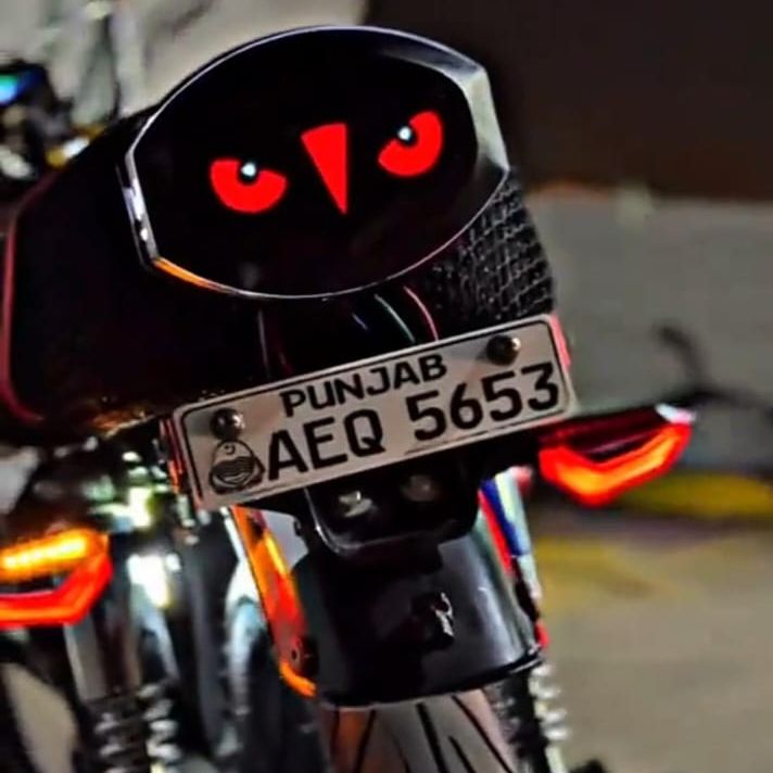 Multicolor Eyes Back Light for CG-125 & CD-70 (With any Free Gift)
